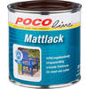POCOline Acyl Buntlack schokobraun matt ca. 0,25 l Mattlack_Acryl_2in1 250ml - schokobraun (250ml) - POCOline