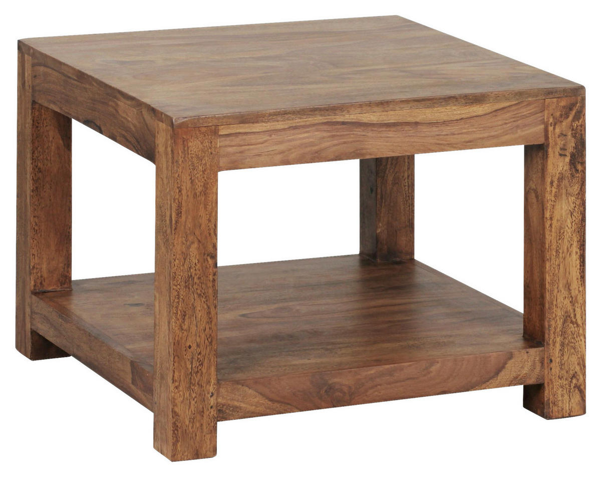 Couchtisch natur B/H/T: ca. 60x45x60 cm Couchtisch - natur (60,00/45,00/60,00cm) - Wohnling