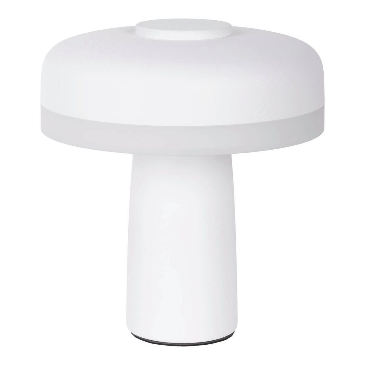 Näve Leuchten LED-Tischleuchte weiß Kunststoff Metall B/H/T/D: ca. 15x16,5x15x15 cm PILU - weiß (15,00/16,50/15,00cm) - Näve Leuchten