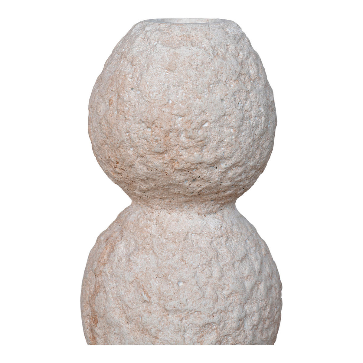 Kerzenhalter Candle beige Zement Candle - beige