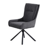 Drehstuhl  anthrazit Webstoff Melissa_Drehstuhl_6003637 - schwarz/anthrazit