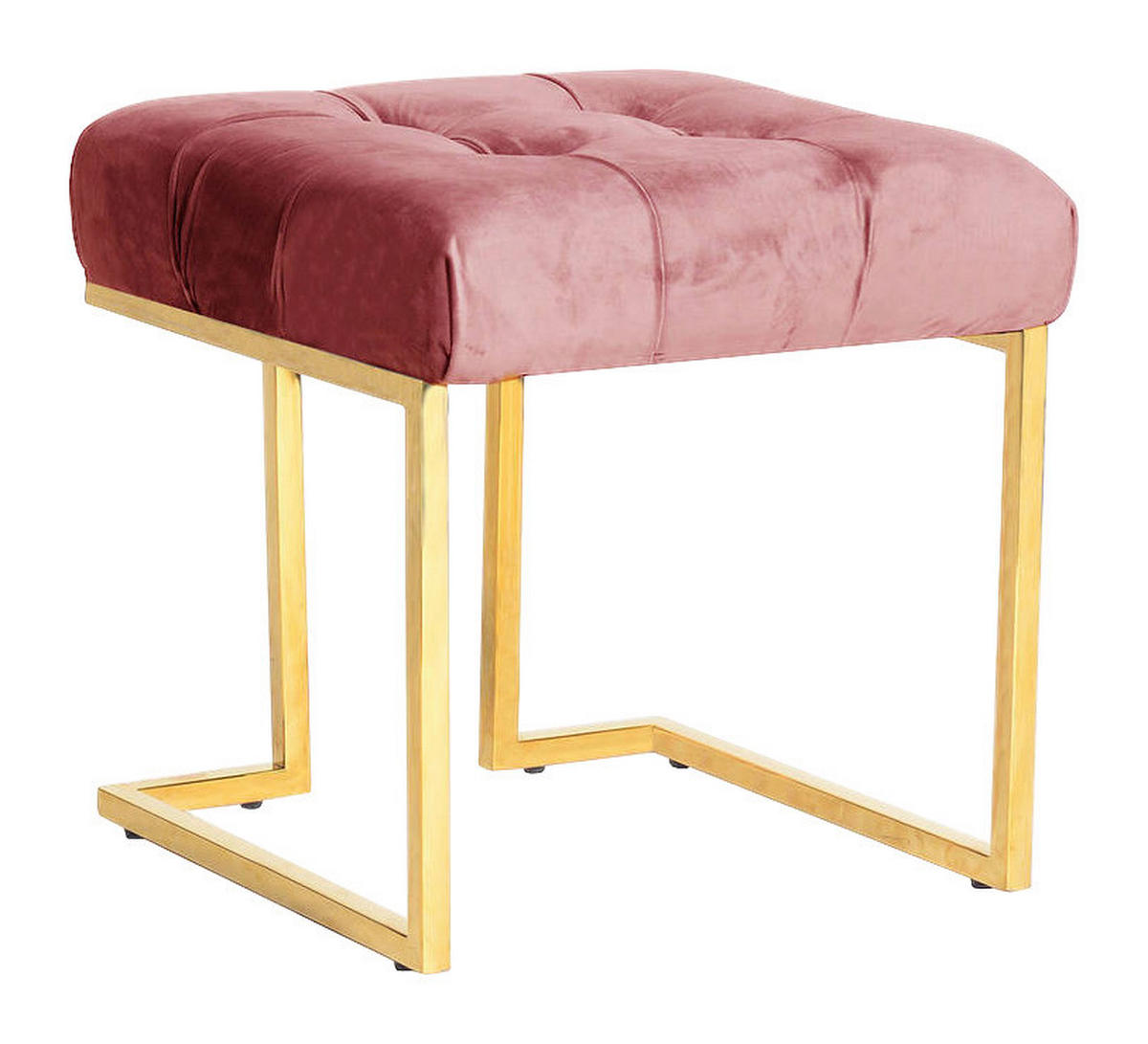 360 Living Hocker Rare 101 altrosa B/H/T: ca. 48x48x48 cm Rare 101 - altrosa (48,00/48,00/48,00cm) - 360 Living