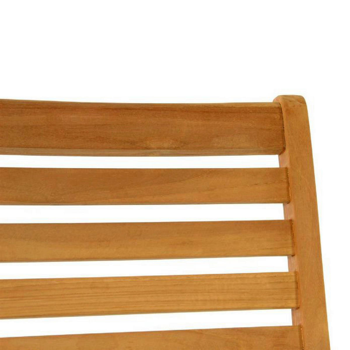 VCM Gartenstuhl braun Teakholz B/H/T: ca. 61x111x65 cm Gartenstuhl - braun (61,00/111,00/65,00cm) - VCM