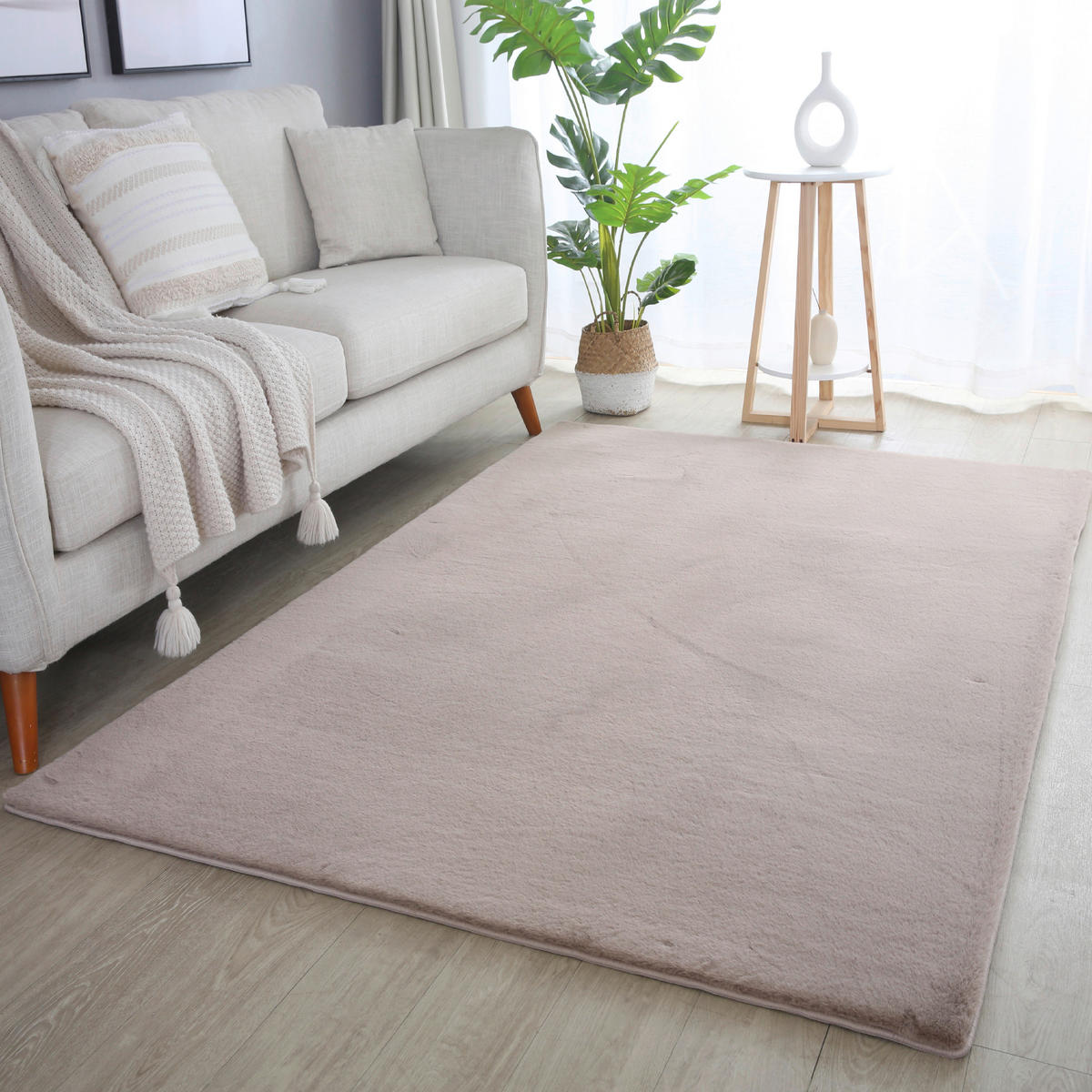 Ayyildiz Teppich POUFFY beige B/L: ca. 200x290 cm POUFFY - beige (200,00/290,00cm) - Ayyildiz