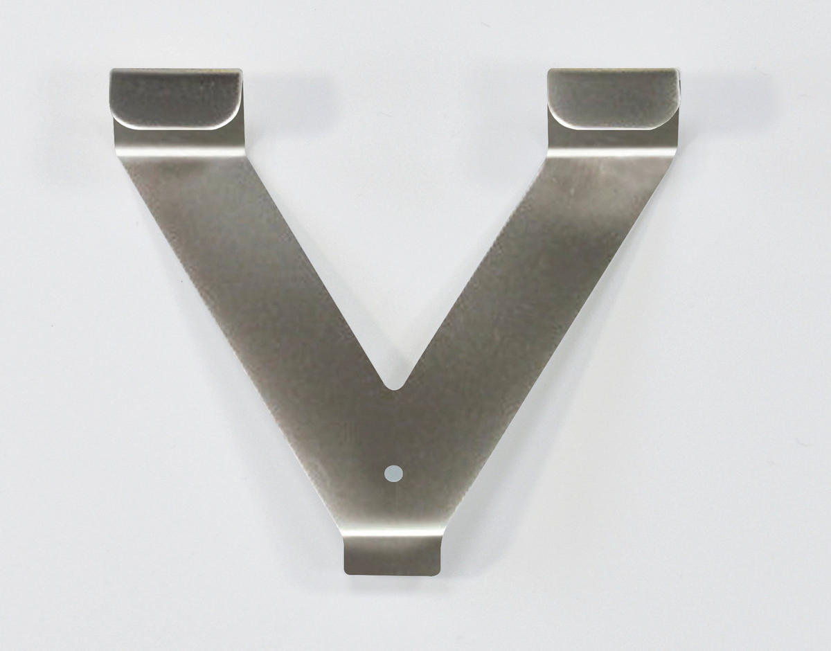 V-Haken silber 2 Packstücke V-Haken_2erPack - silber - POCOline