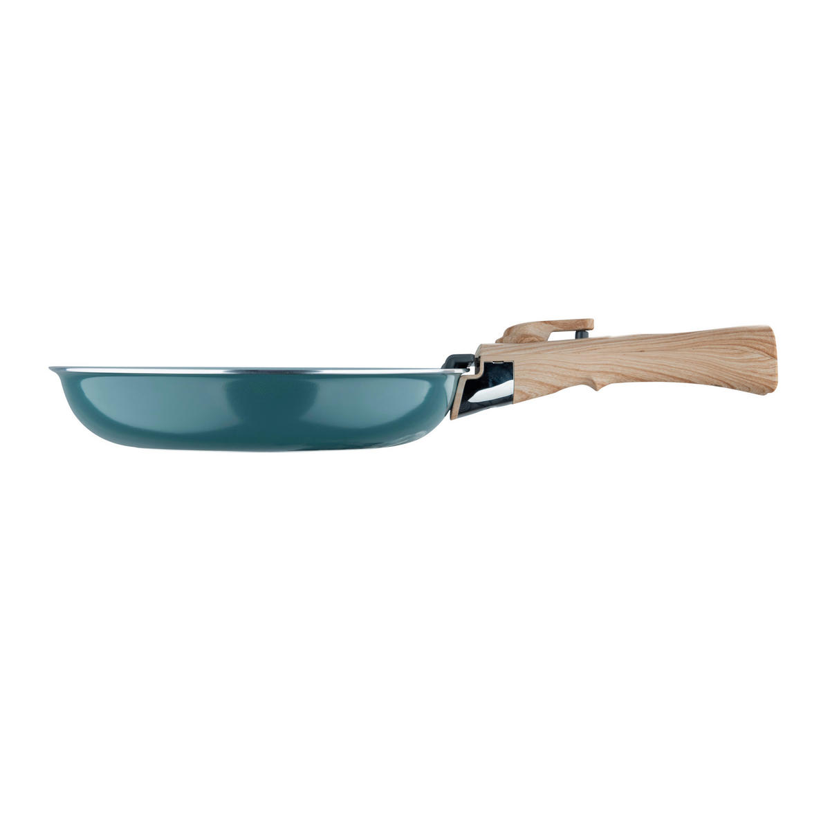 BERGNER Pfannenset CLICK & COOK silber Aluminium CLICK & COOK - silber (33,50/31,50/5,50cm) - BERGNER