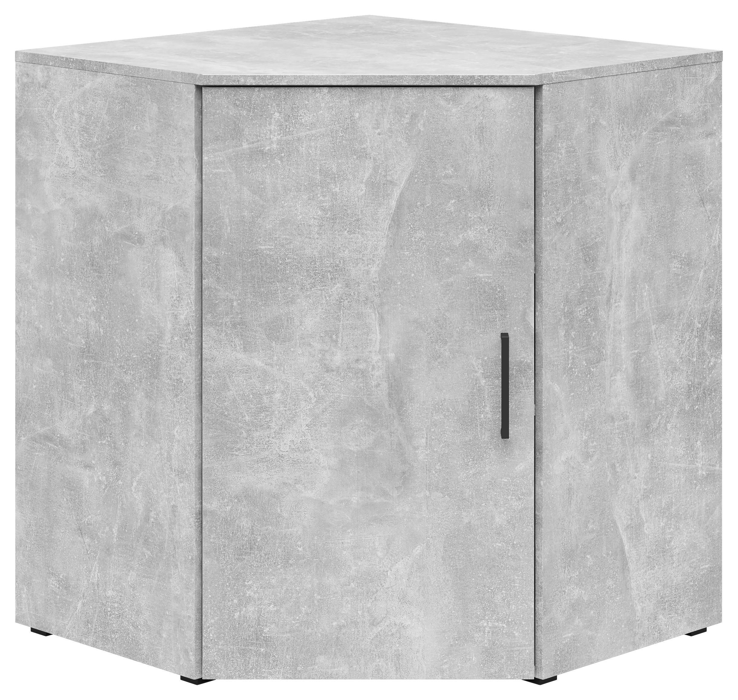 Schrank Multi-Stauraum Typ 41 Beton Optik B/H/T: ca. 101x83x79 cm Multi-Stauraum Typ 41 - Beton (101,00/83,00/79,00cm)