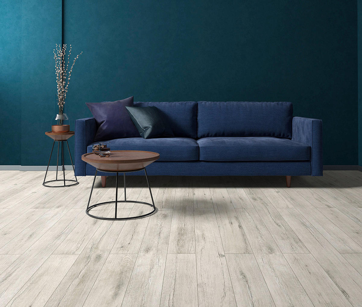Click-Vinylboden NEO 2.0 ca. 2,454 m² im Paket  B/L: ca. 17,3x129 cm pro Paket NEO 2.0 ca. 2,454 m² im Paket - weiß (17,30/129,00cm)