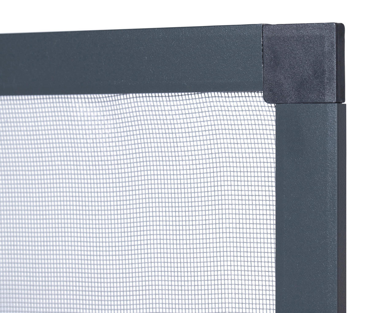 Fliegengitter anthrazit B/L: ca. 100x120 cm Fliegengitter-Spannrahmen - anthrazit (100,00/120,00cm)