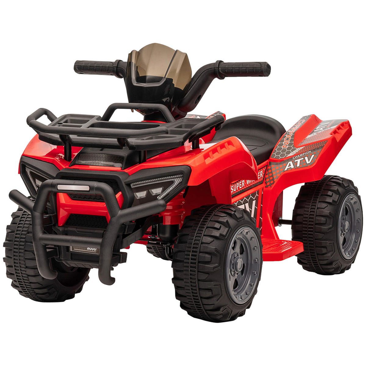 HOMCOM Kinderauto rot B/H/L: ca. 42x70x45 cm Kinder-Elektrofahrzeug - rot (45,00/42,00/70,00cm) - HOMCOM