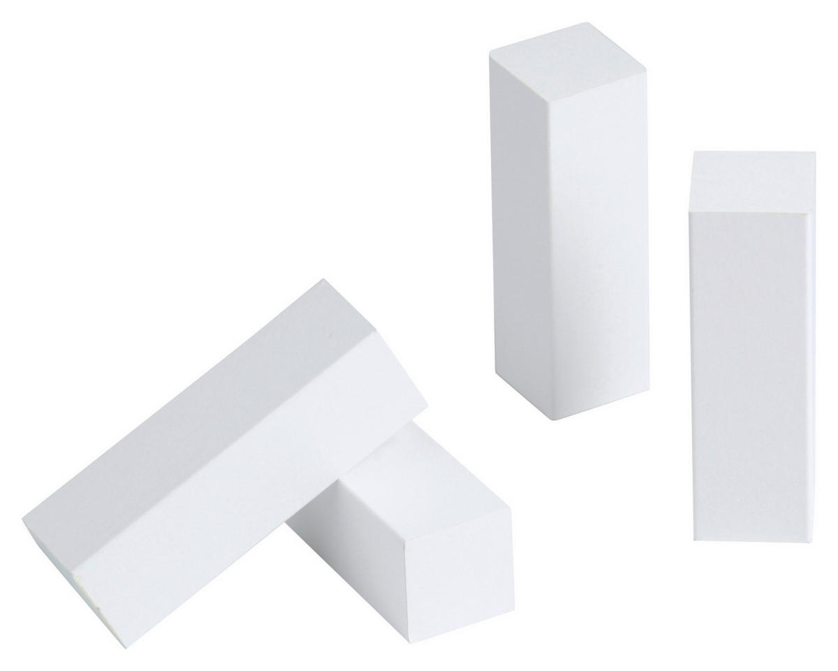 Eckstäbchen weiß L/B/H: ca. 1,9x1,9x5,9 cm Eckstäbchen 60mm 0041 hochgla. weiß - weiß (1,90/1,90/5,90cm)