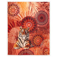 Wohndecke Anakin Polysamt Anakin - terra (130,00/160,00cm) - HIP