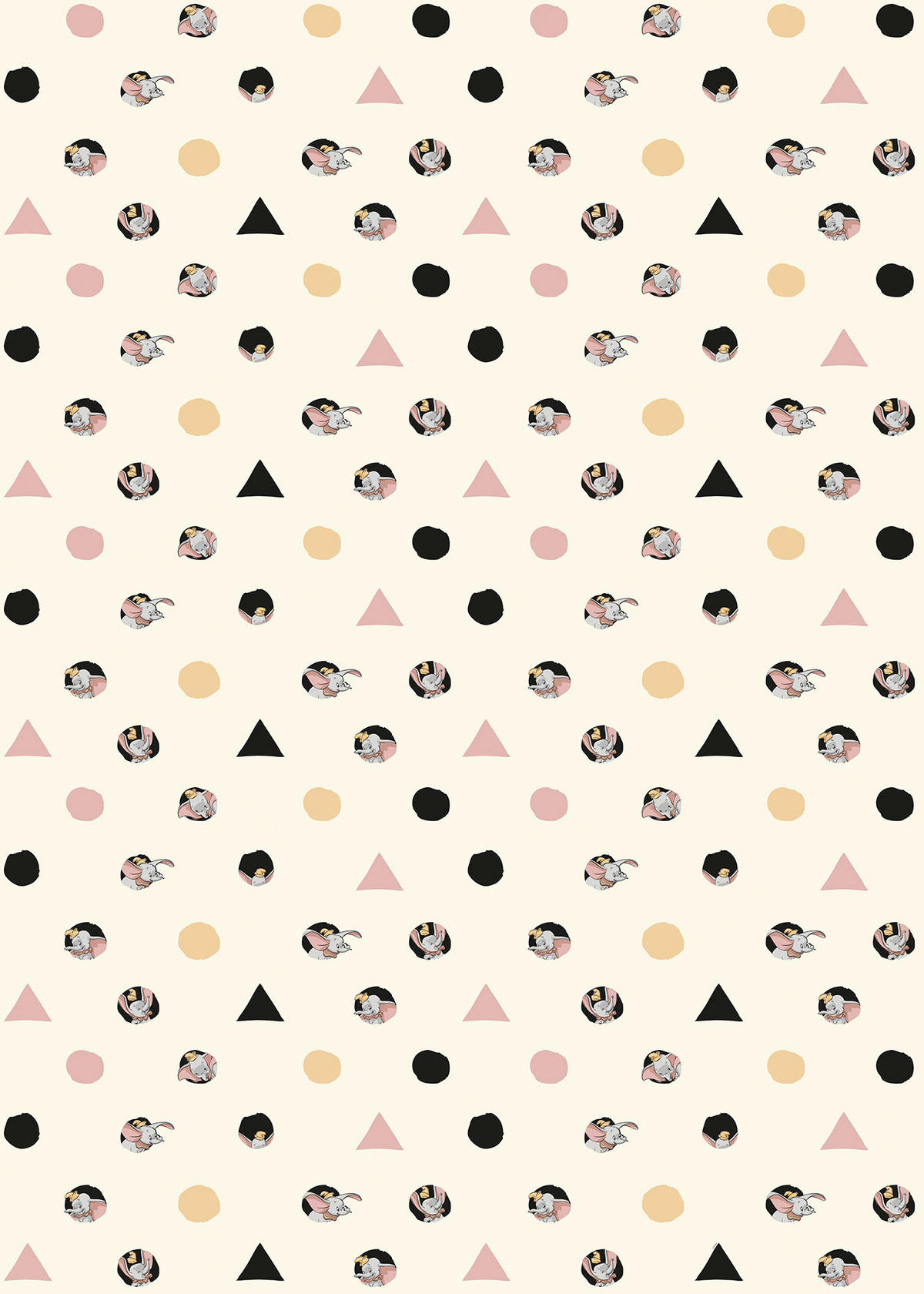 Komar Fototapete Dumbo - Angles & Dots DX4-003 B/H: ca. 200x280 cm Dumbo - Angles & Dots DX4-003 - (200,00/280,00cm) - Komar