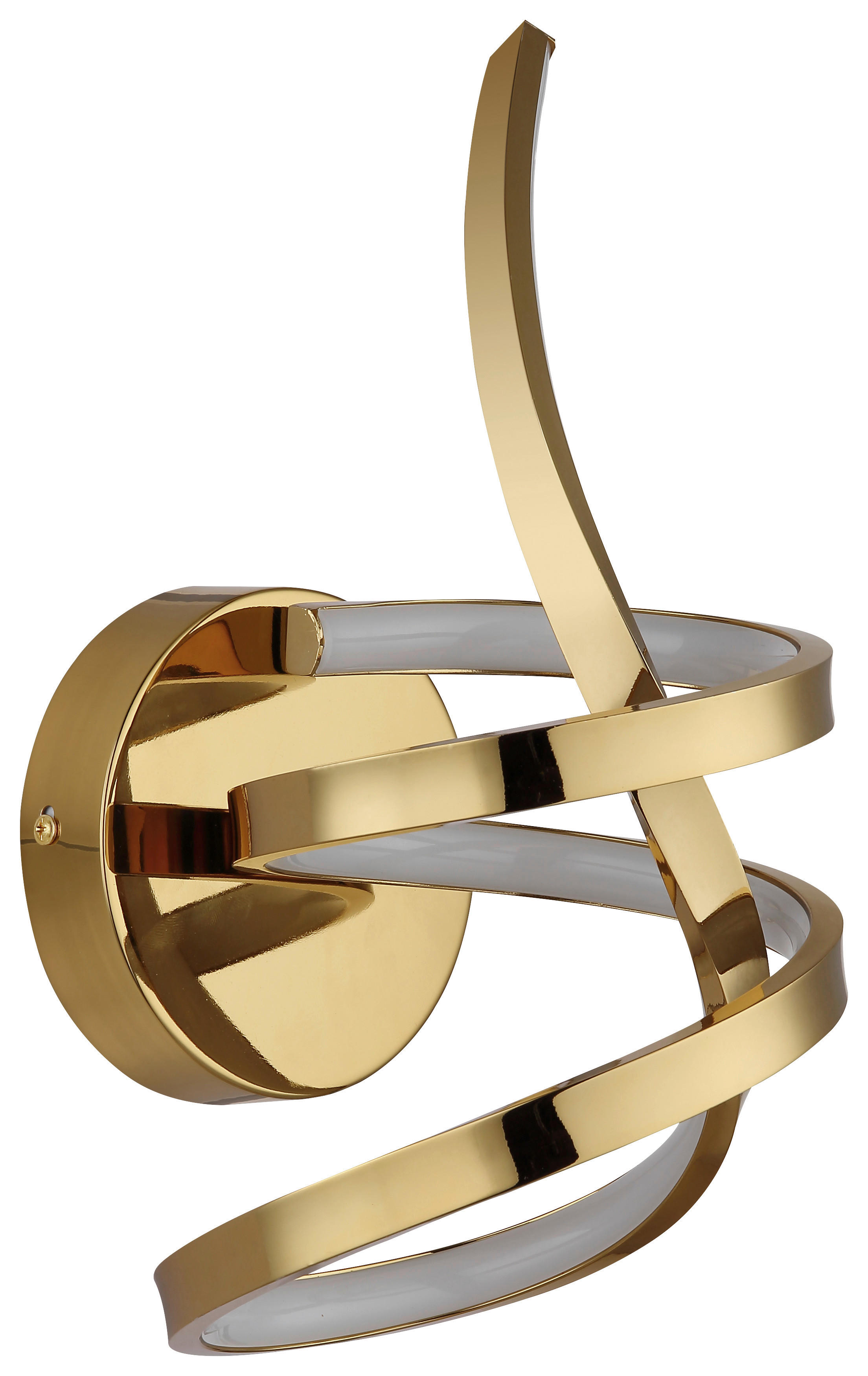 GLOBO Deckenleuchte Craft Gold Opal Aluminium Metall H: ca. 35 cm 1 Brennstellen Iduna - Craft Gold/Opal (35,00cm) - GLOBO