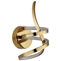 GLOBO Deckenleuchte Craft Gold Opal Aluminium Metall H: ca. 35 cm 1 Brennstellen Iduna - Craft Gold/Opal (35,00cm) - GLOBO