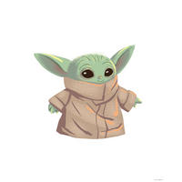 Komar Poster Mandalorian The Child Cutie Disney B/L: ca. 40x50 cm Mandalorian The Child Cutie - (40,00/50,00cm) - Komar