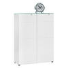 Kommode Mailand 11 weiß weiß Hochglanz B/H/T: ca. 90x120x34 cm Mailand 11 - weiß (90,00/120,00/34,00cm)