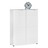 Kommode Mailand 11 weiß weiß Hochglanz B/H/T: ca. 90x120x34 cm Mailand 11 - weiß (90,00/120,00/34,00cm)