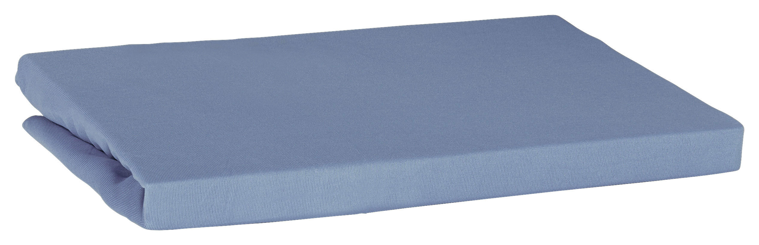 Spannbetttuch Jersey Spannbetttuch-Jersey 100x200cm - hellblau (100,00/200,00cm) - oh cosy