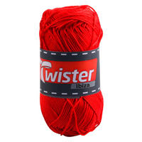 Handstrickgarn Ibiza rot L: ca. 12500 cm Ibiza - rot (12500,00cm) - Twister