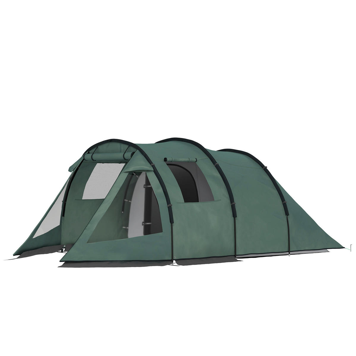 Outsunny Campingzelt B/H/L: ca. 264x172x475 cm Campingzelt - grün (475,00/264,00/172,00cm) - Outsunny