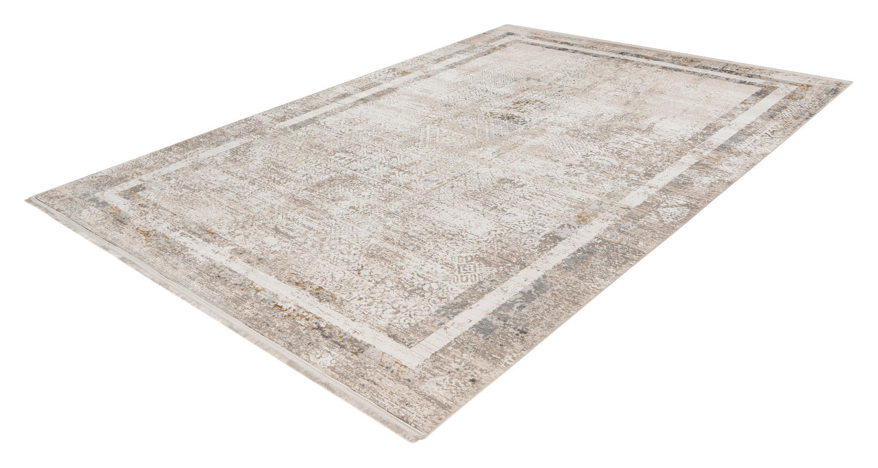 Obsession Teppich My Numinous grau B/H/T/L/D: ca. 140x1x0x200x0 cm My Numinous - grau (200,00/140,00/1,00cm) - Obsession