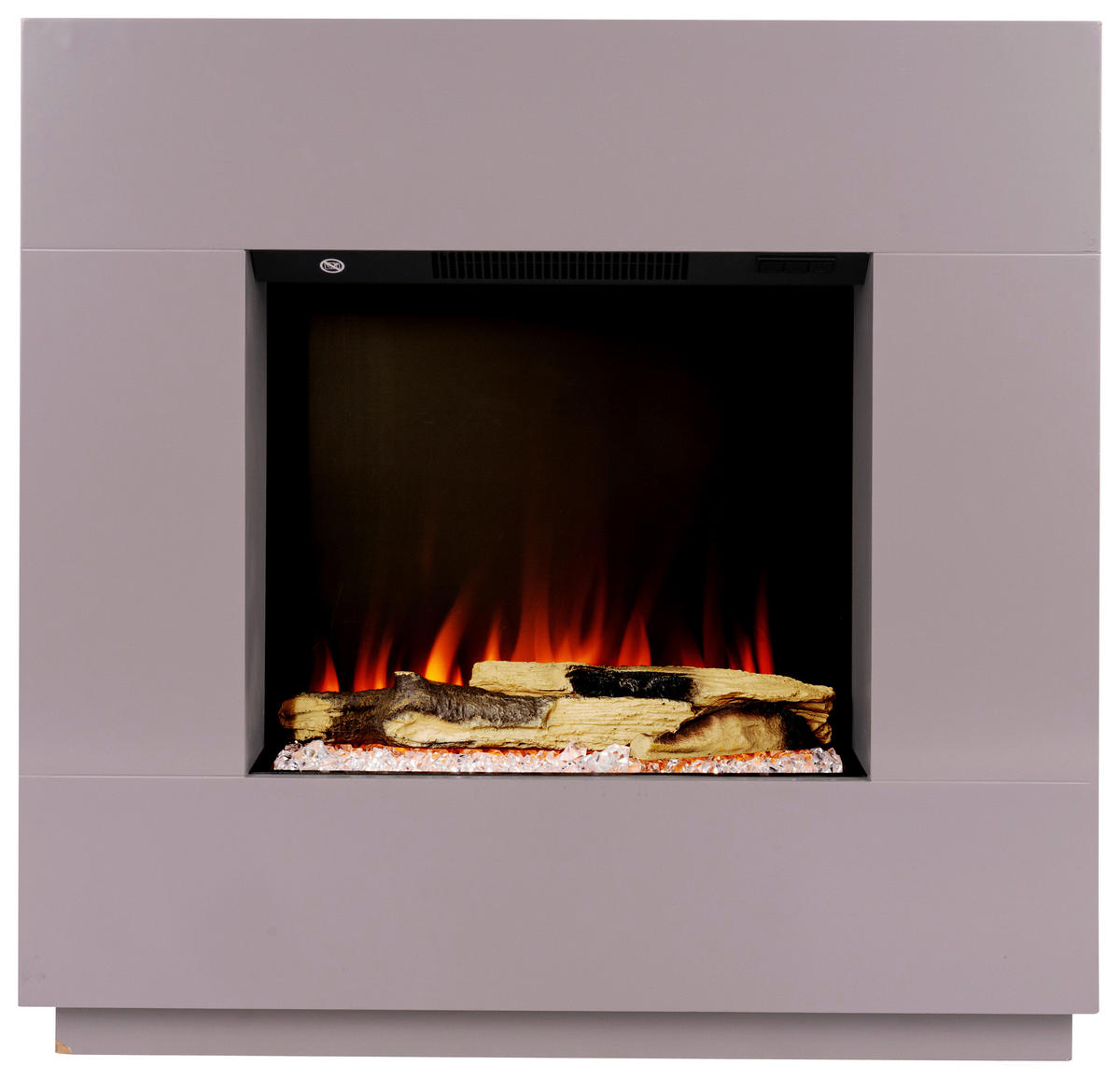 BHP Elektrischer-Kamin  ESKE BG00752-14 dunkelgrau MDF B/H/T: ca. 80x76x26 cm ca. 1500 W Elektrokamin BG00752-14 - dunkelgrau (80,00/76,00/26,00cm) - BHP