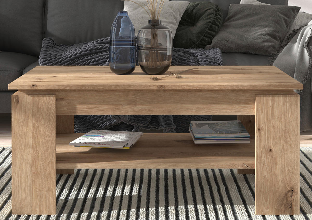 Couchtisch Mason Nox Oak Nachbildung B/H/T: ca. 100x45x60 cm Mason - (100,00/45,00/60,00cm)