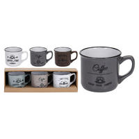 Becher 3er Set mehrfarbig Keramik Becher_3erSet 100ml - mehrfarbig