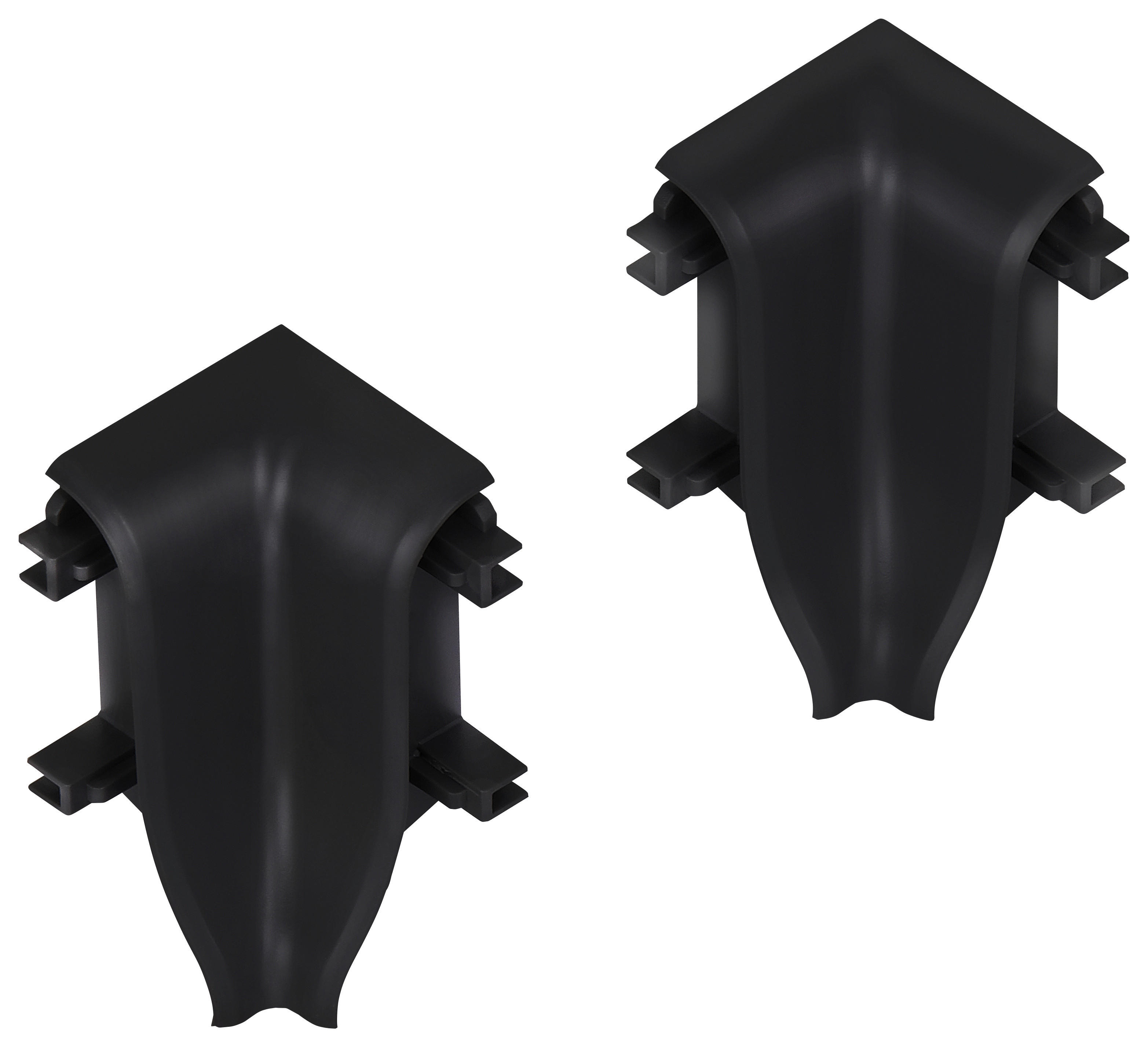 POCOline Innenecke schwarz L/B/H: ca. 2,9x2,9x5,12 cm Innenecke für 48mm KST SL schwarz - schwarz (2,90/2,90/5,12cm) - POCOline