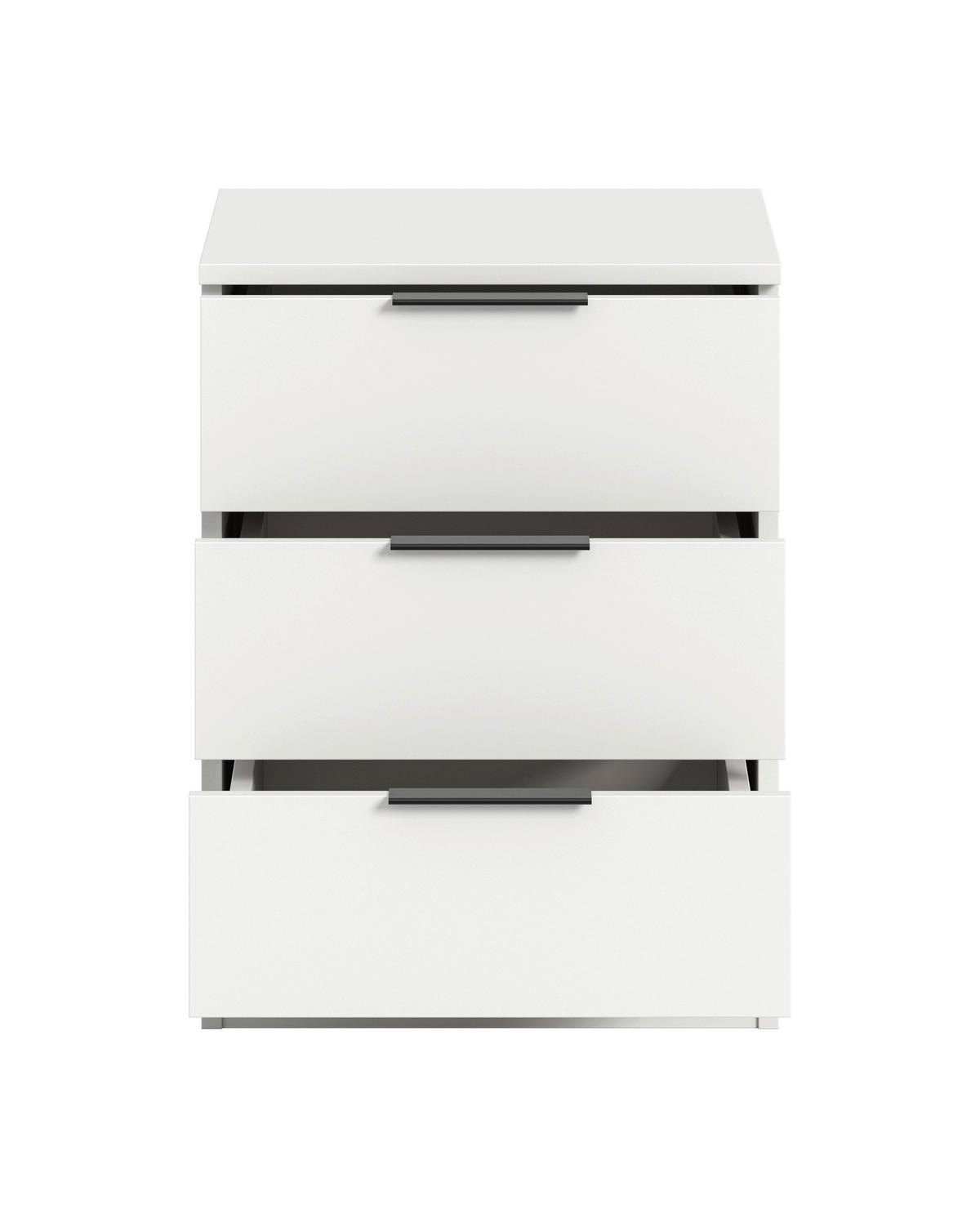 Nachtkonsole KOPENHAGEN weiß B/H/T: ca. 45x60x40 cm KOPENHAGEN - weiß (45,00/60,00/40,00cm) - xonox.home