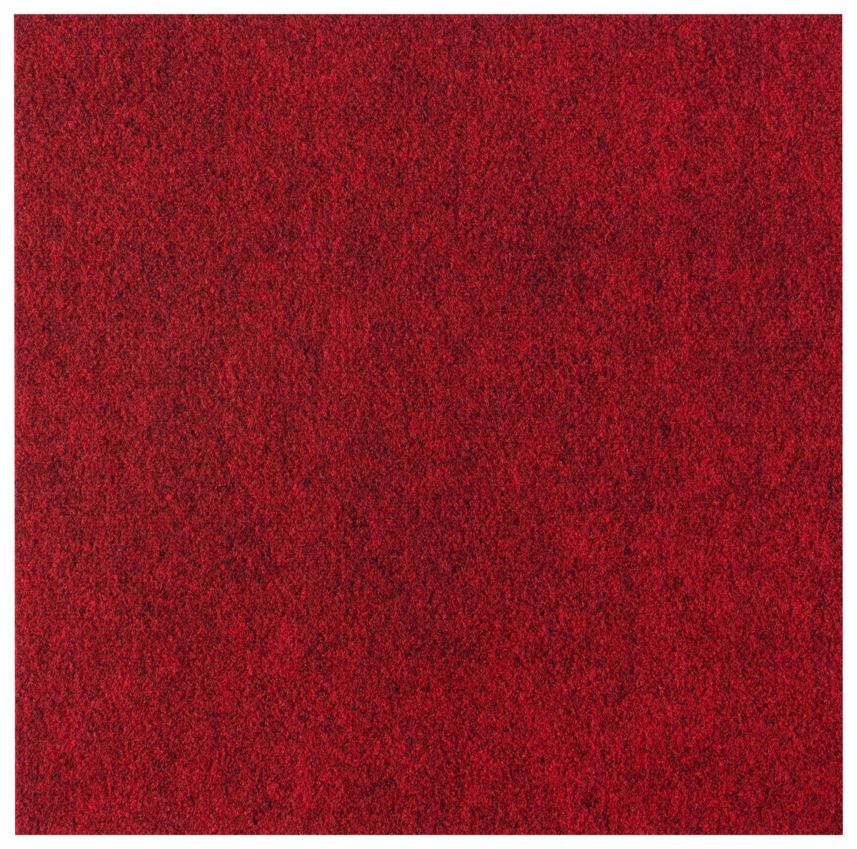 Teppichfliese Filz rot B/L: ca. 40x40 cm pro Stück Filz - rot (40,00/40,00cm)