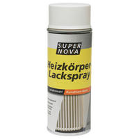 Super-Nova Heizkörperspray weiß seidenglänzend ca. 0,4 l Heizkörperspray 400ml - weiß (400ml) - Super-Nova