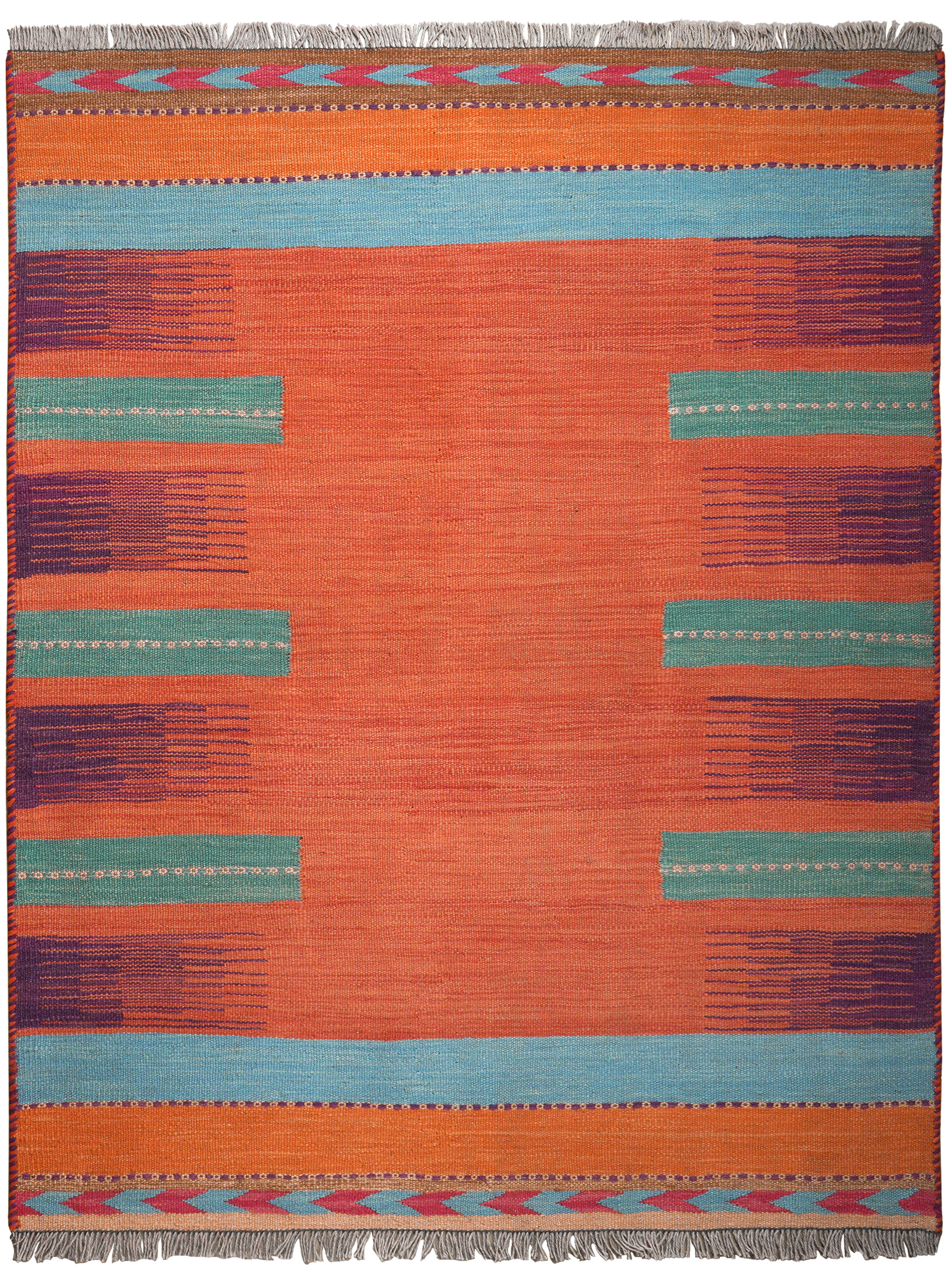 PersaTepp Teppich Kelim Gashgai multicolor B/L: ca. 117x149 cm Kelim Gashgai - multicolor (117,00/149,00cm) - PersaTepp