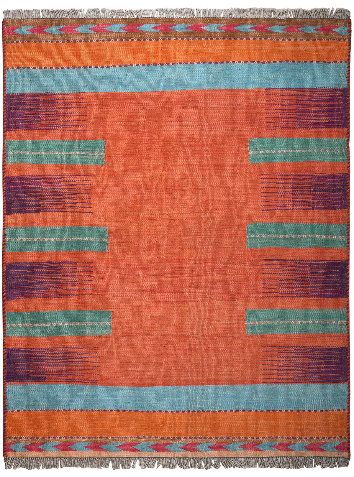 PersaTepp Teppich Kelim Gashgai multicolor B/L: ca. 117x149 cm Kelim Gashgai - multicolor (117,00/149,00cm) - PersaTepp