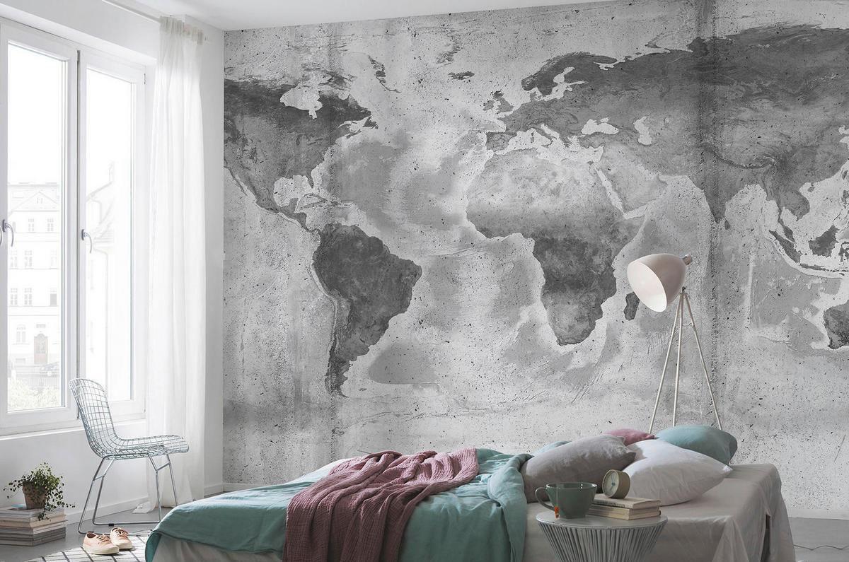 Komar Fototapete Concrete World B/L: ca. 500x250 cm Concrete World - (500,00/250,00cm) - Komar