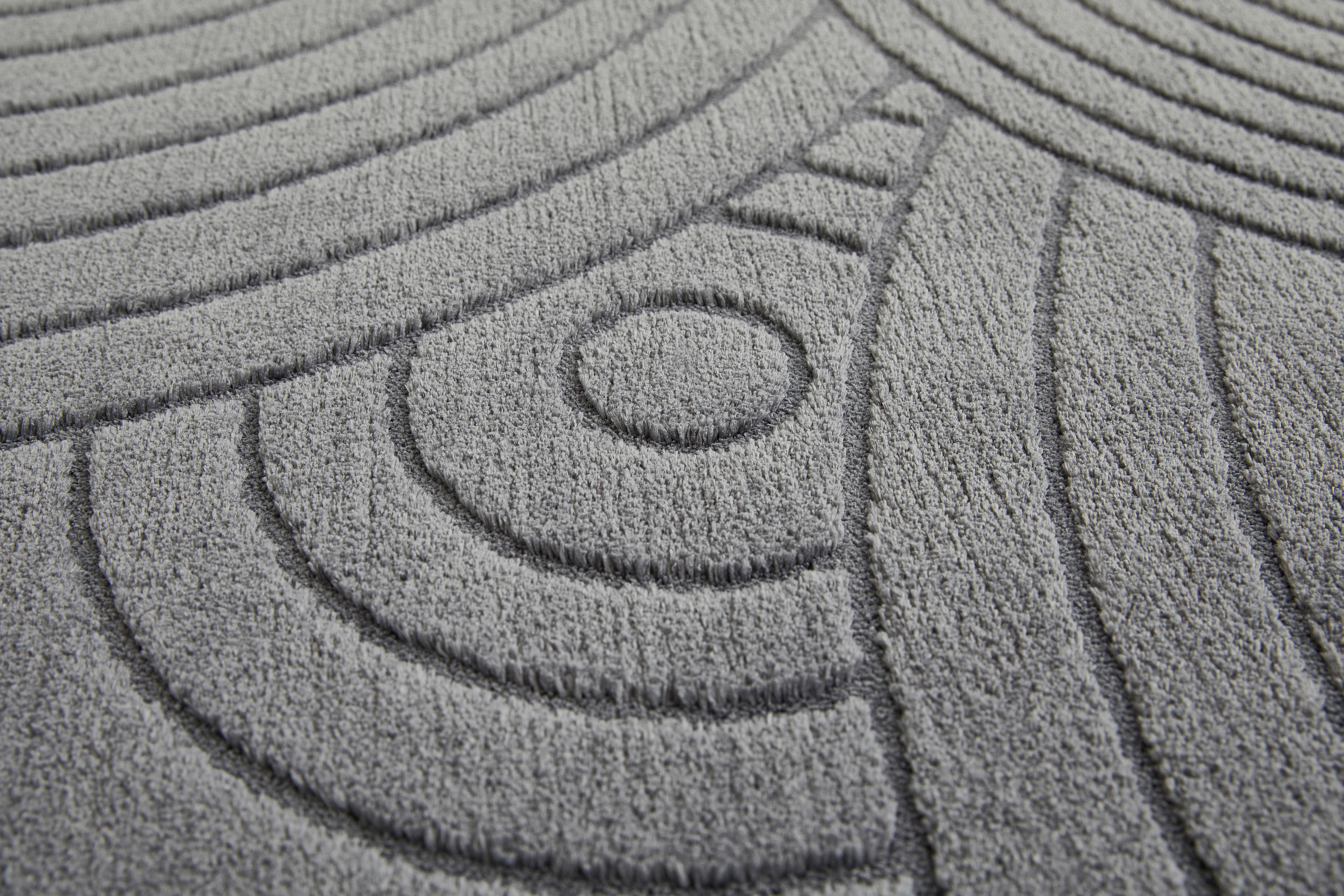 Thumbnail - Andiamo Teppich Ferno Geo anthrazit B/L: ca. 120x170 cm