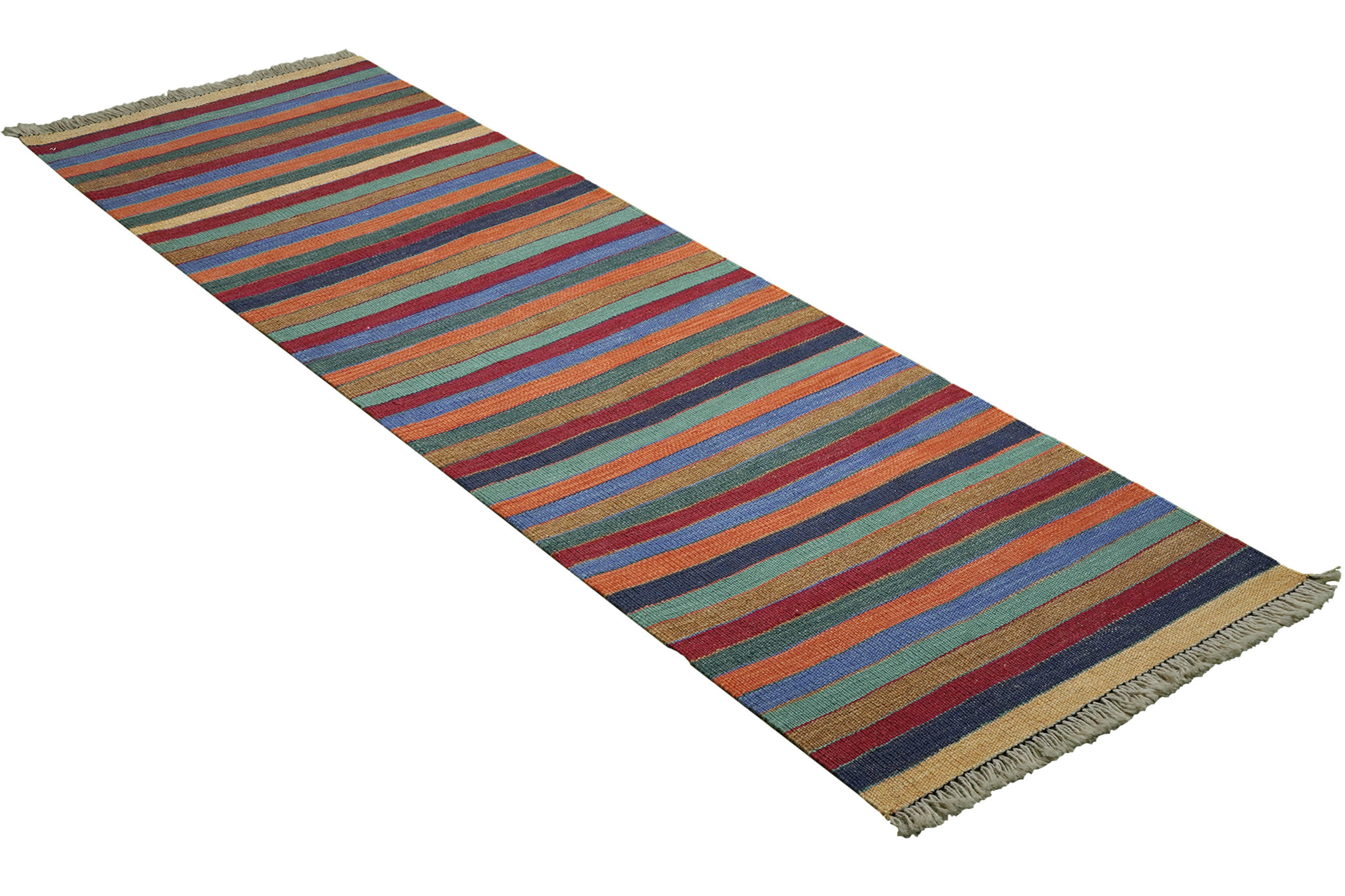 Teppich multicolor B/L: ca. 60x197 cm Teppich Kelim Gashgai - multicolor (60,00/197,00cm)