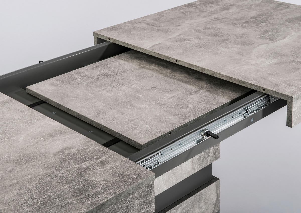Tisch MATTHEW Beton Optik anthrazit B/H/T: ca. 140x75x90 cm MATTHEW - Beton/anthrazit (140,00/75,00/90,00cm) - byLIVING