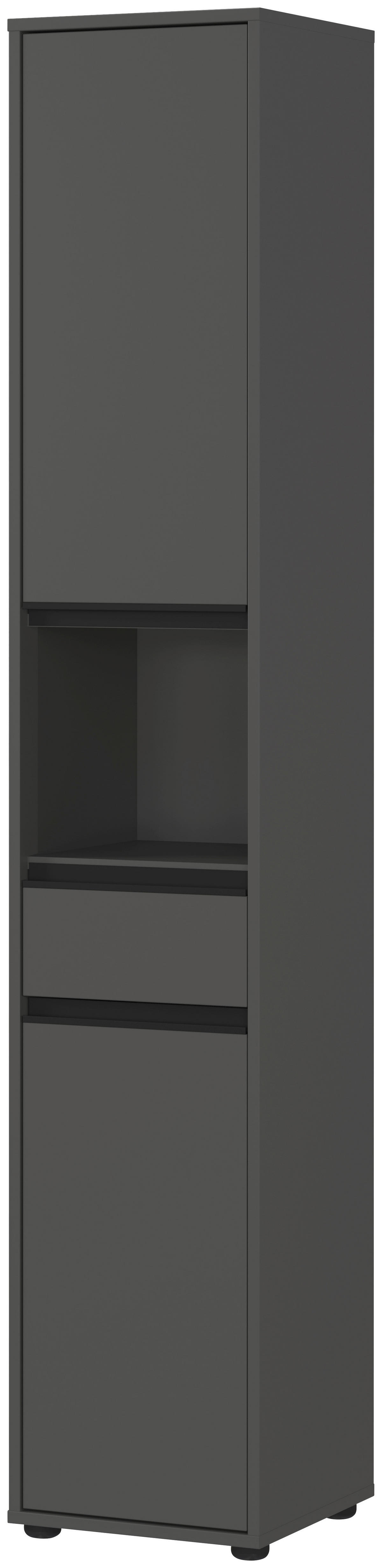 Hochschrank 2203-547 Graphit B/H/T: ca. 33x181x34 cm 2203-547 - Graphit (33,00/181,00/34,00cm) - Germania