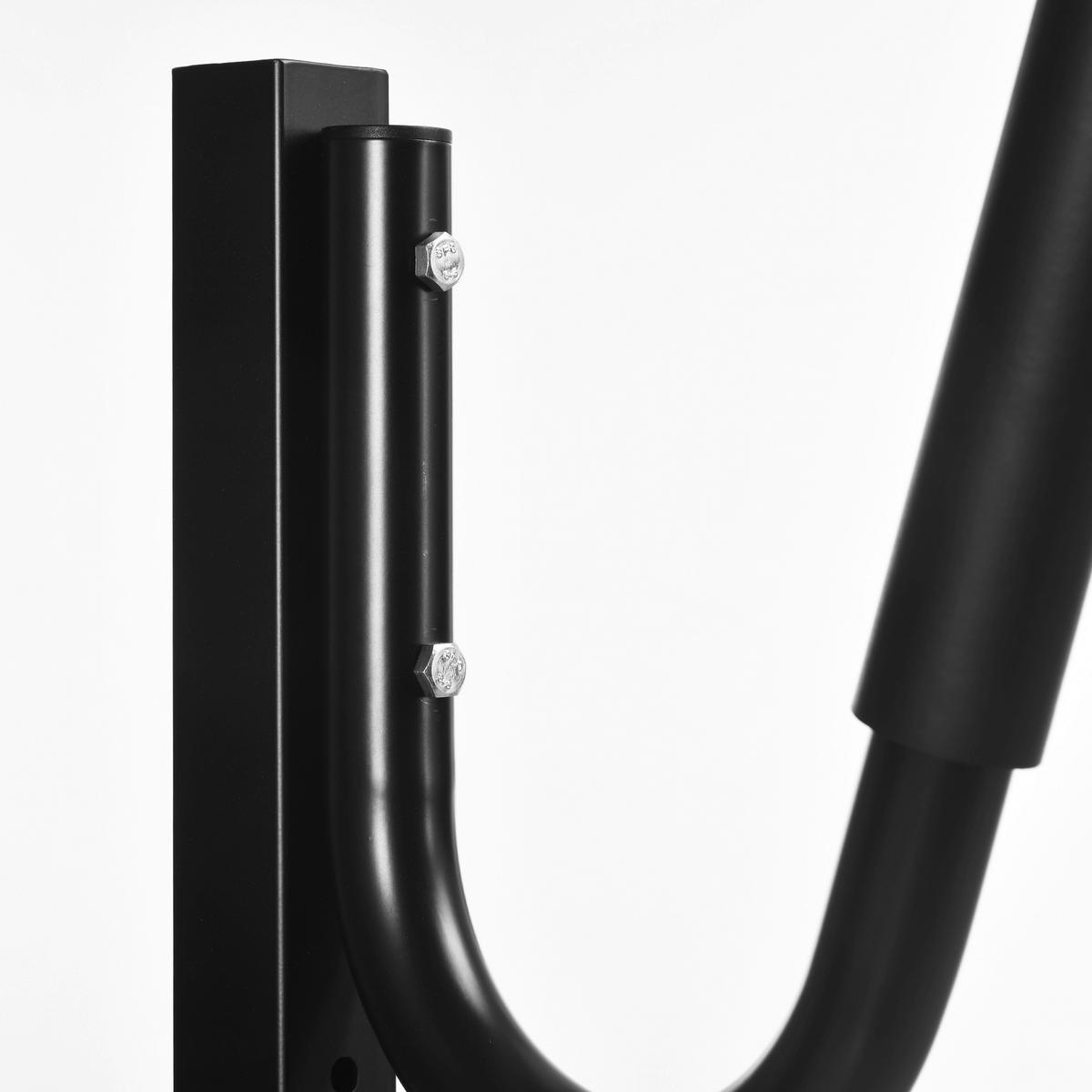 SPORTNOW Outdoor-Aktivitäten schwarz Edelstahl B/H/L: ca. 72,5x240x157 cm Kajak_Gestell - schwarz (157,00/72,50/240,00cm) - SPORTNOW