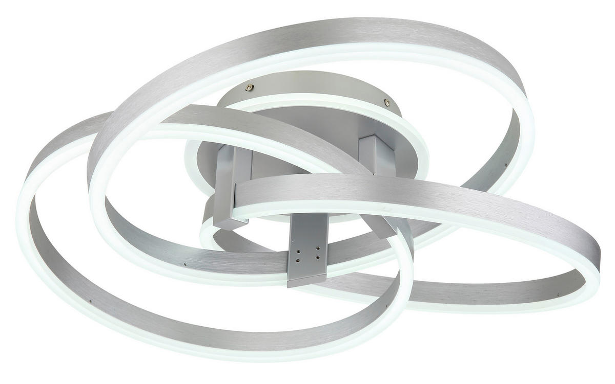 GLOBO Deckenleuchte Aluminium Acryl B/H/T: ca. 57,5x20x60 cm 1 Brennstellen 67163-56 - (57,50/20,00/60,00cm) - GLOBO