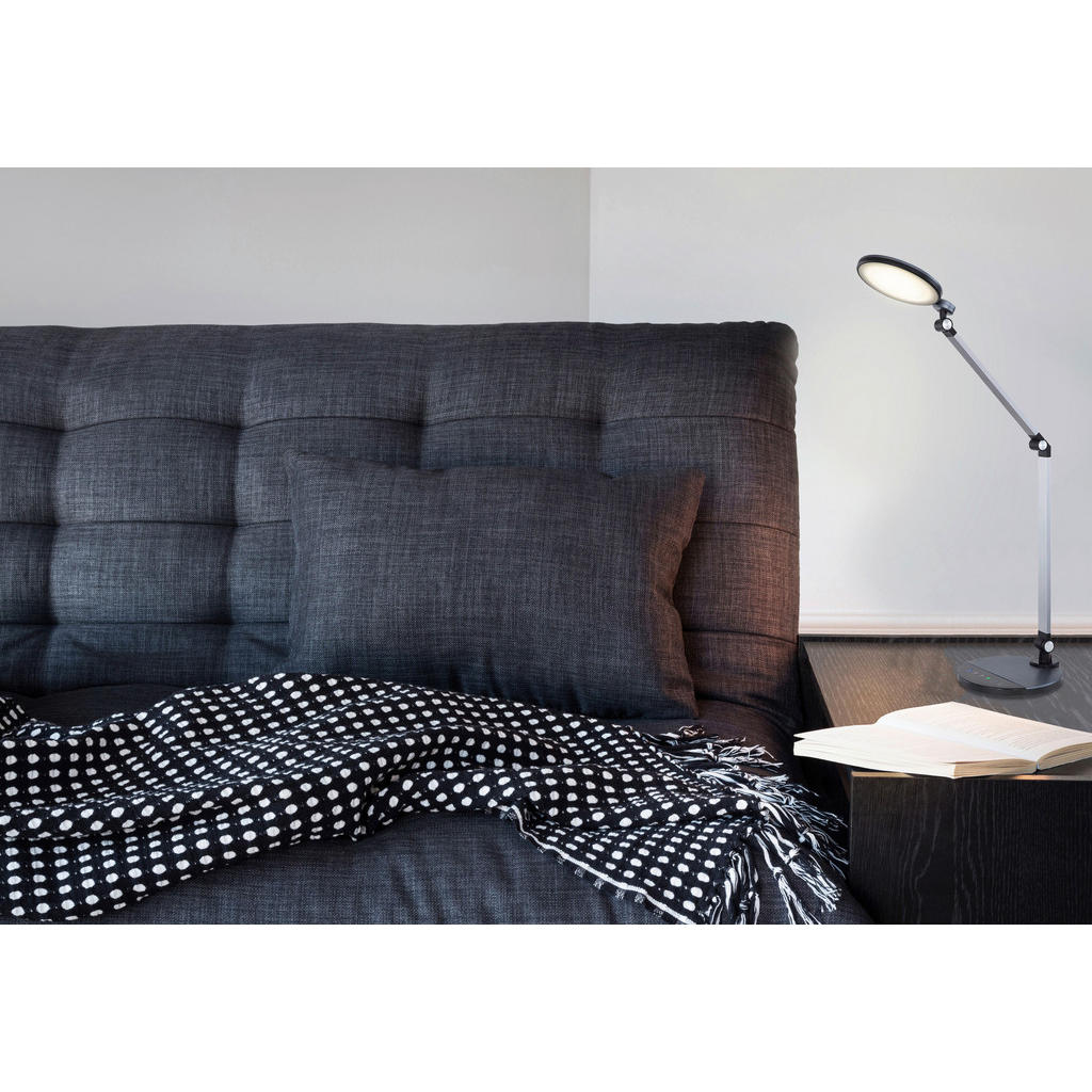 Thumbnail - GLOBO LED-Tischleuchte schwarz Kunststoff B/H/T: ca. 19,2x90,5x50 cm