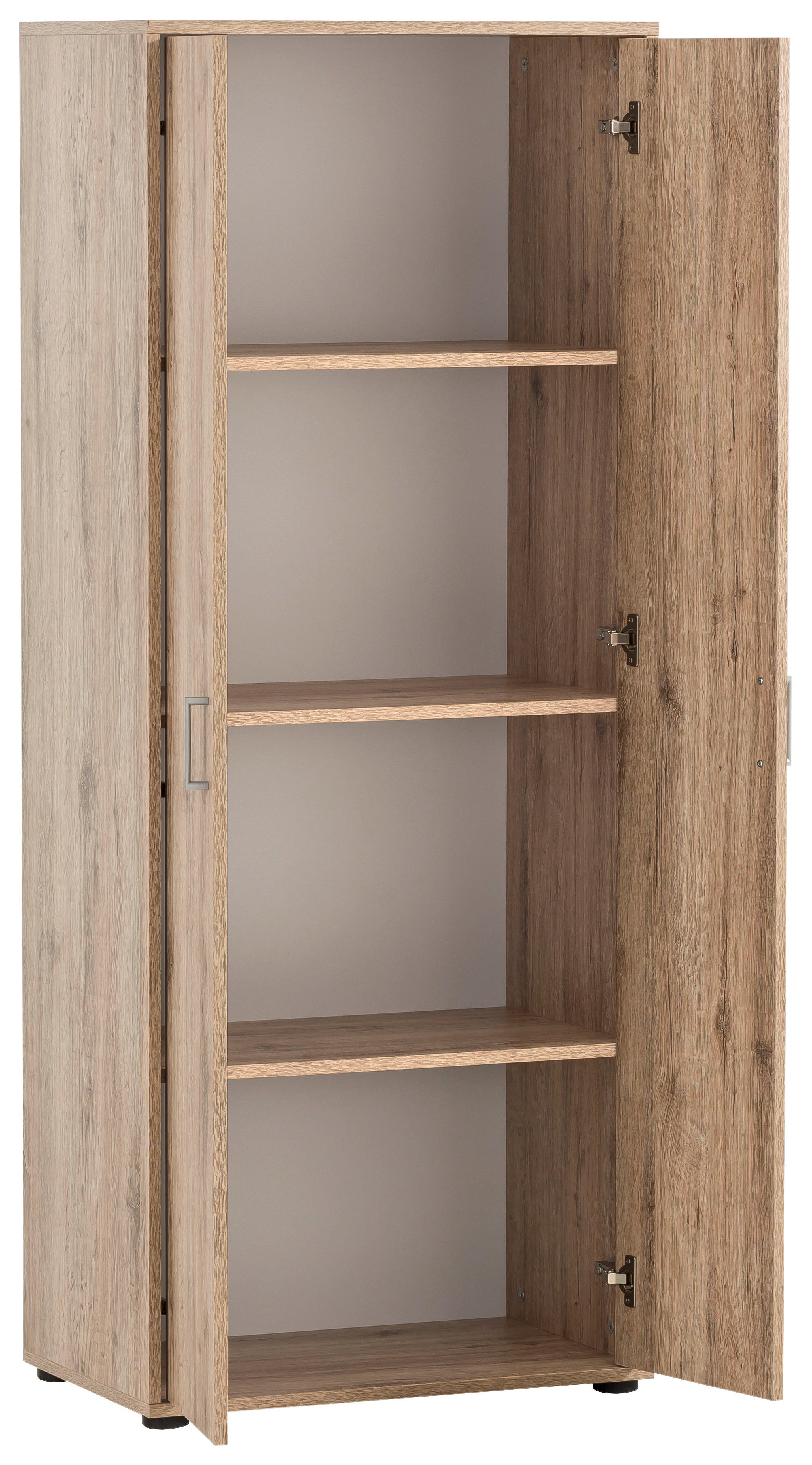 Hochschrank Niels Eiche Wildeiche Nachbildung B/H/T: ca. 65x163,6x41 cm Niels - Eiche (65,00/163,60/41,00cm) - Möbelpartner