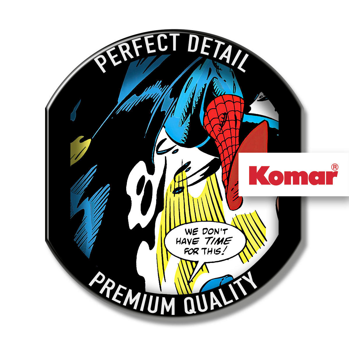 Komar Fototapete Spider-Man Retro Comic IADX2-069 bunt B/H: ca. 100x200 cm Spider-Man Retro Comic IADX2-069 - bunt (100,00/200,00cm) - Komar