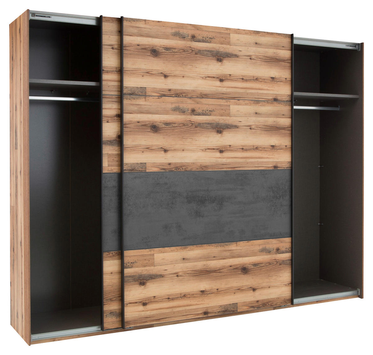 Schwebetürenschrank Alicante  B/H/T: ca. 270x210x60 cm Alicante - (270,00/210,00/60,00cm)