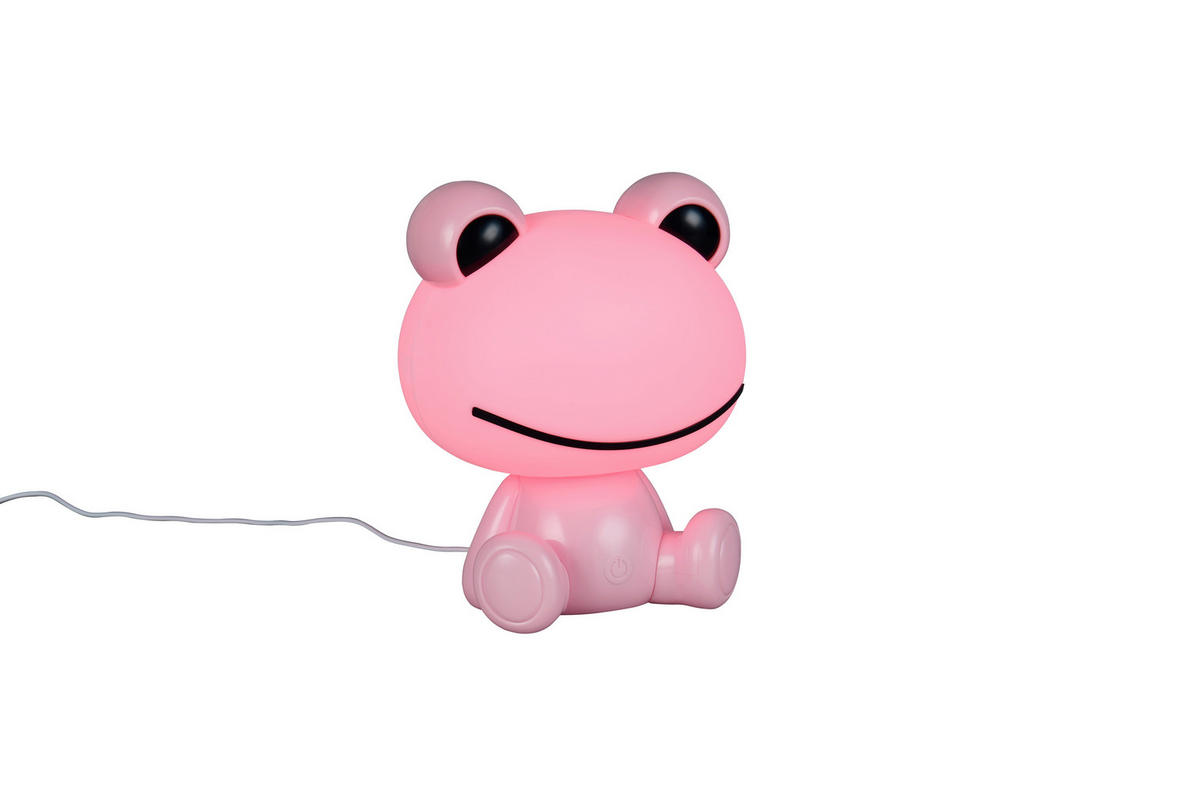 Reality LED Tischleuchte HOPPER pink Kunststoff B/H/T: ca. 19,5x24,5x16,5 cm 1 Brennstellen Hopper - pink (19,50/24,50/16,50cm) - Reality