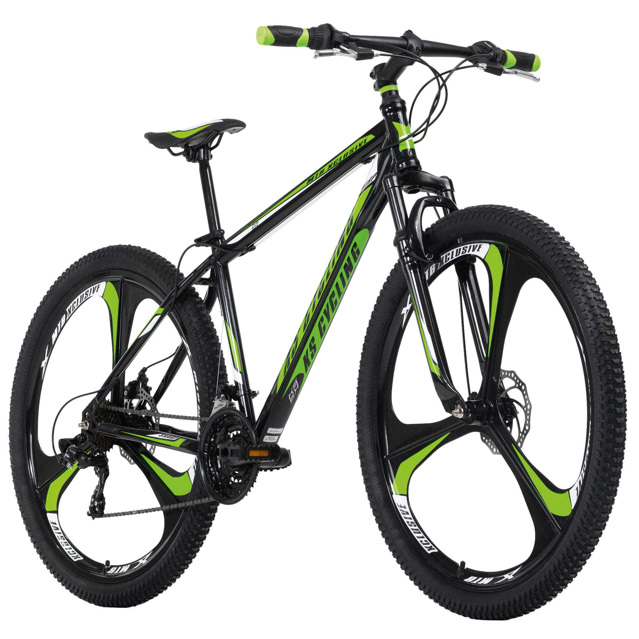 KS-Cycling Mountain-Bike Sharp KS588M 29 Zoll Rahmenhöhe 46 cm 21 Gänge schwarz schwarz ca. 29 Zoll