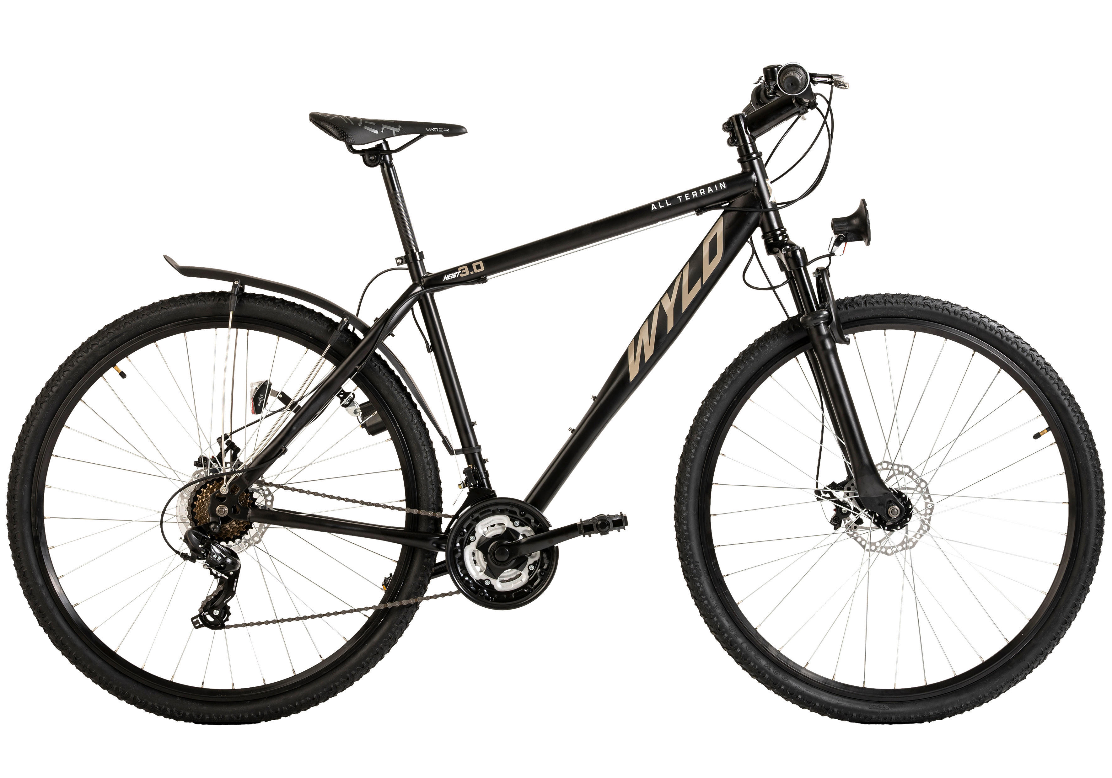 WYLD Mountain-Bike Heist Heist 29 Zoll Rahmenhöhe 51 cm 21 Gänge schwarz schwarz ca. 29 Zoll Heist - schwarz (143,00/23,00/80,00cm) - WYLD