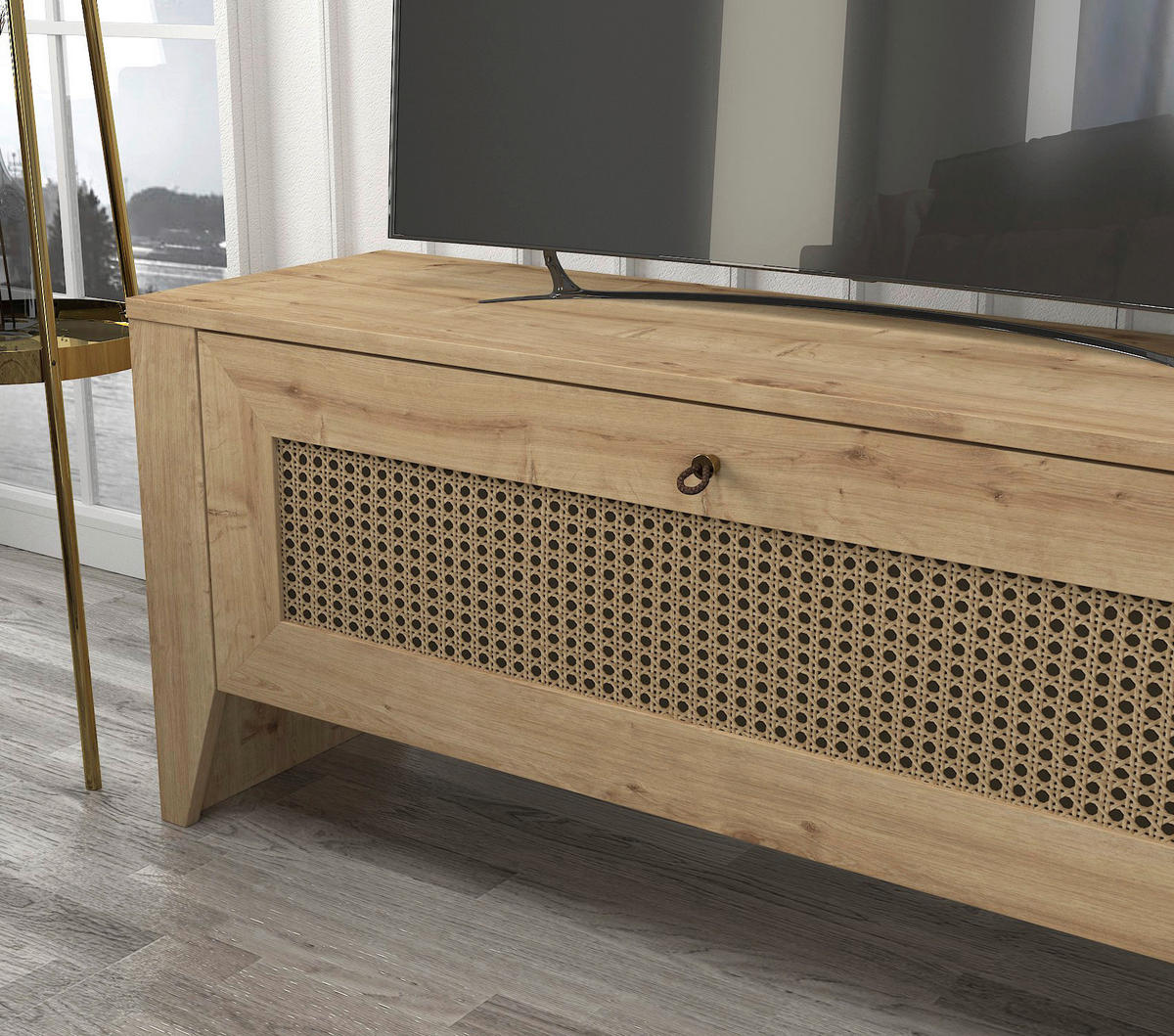 TV-Lowboard Madura Saphir Nachbildung B/H/T: ca. 120x50x35 cm Madura - Saphir (120,00/50,00/35,00cm) - moebel17